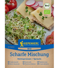 BIO Ostrá směs - Kiepenkerl - bio osivo na klíčky - 40 g