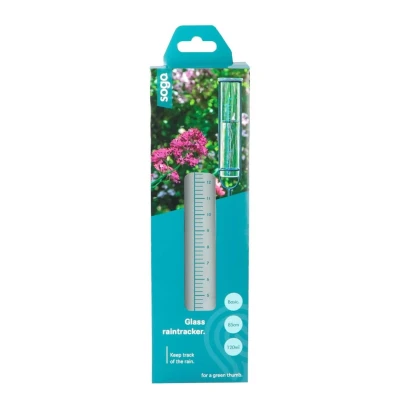 Skleněný dešťoměr - SOGO - pěstební pomůcky - 1 ks