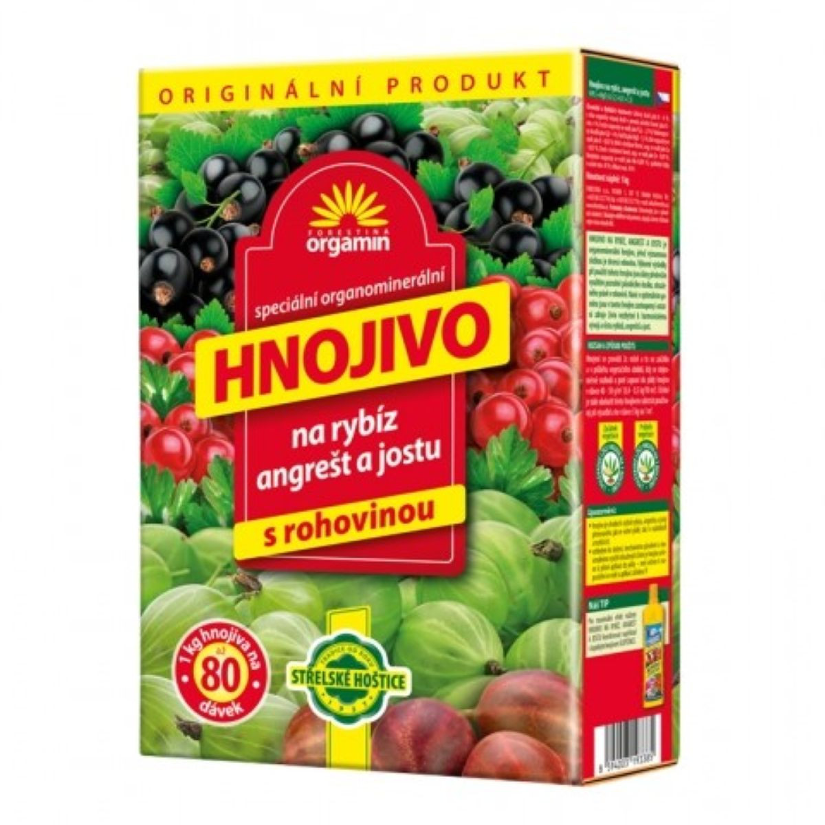 Hnojivo na rybízy a angrešty - Forestina - pevné hnojivo - 1 kg