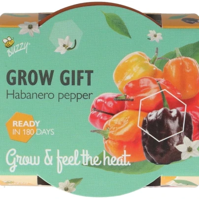 Buzzy Grow Gifts - Mini sada pro pěstování chilli papriky - Pieterpik - 1 ks