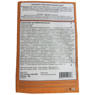Luční květy na obohacení porostu - osivo Planta Naturalis - směs lučních květin - 40 g