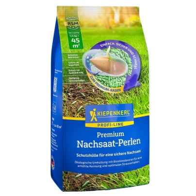 Dosevové perly na dosev trávníku - osivo Kiepenkerl - směs - 1,4 kg