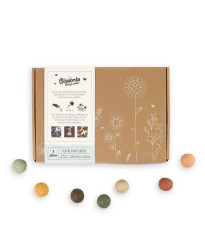 Semínkové bomby - dárková sada - Blossombs - 7 kuliček - 1 balení