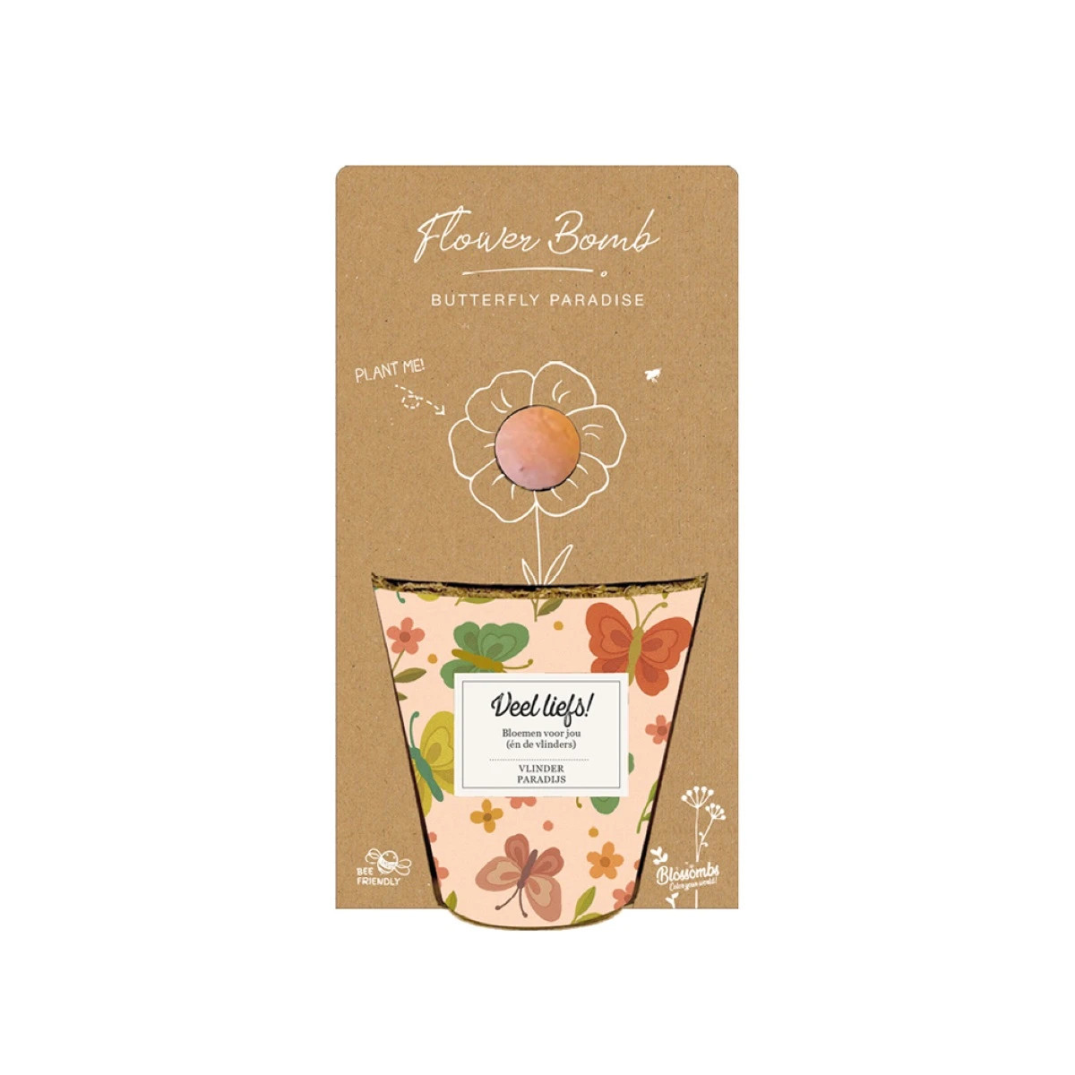 Pěstební set - Grow kit - směs pro motýly - Blossombs - 1 ks