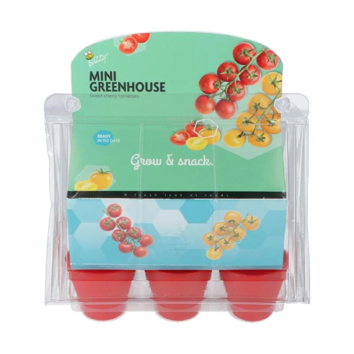 Buzzy - Miniskleník pro pěstování rajčat - Pieterpik - 1 ks