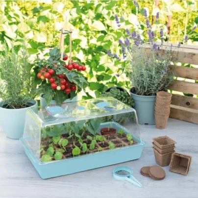 Miniskeník SOGO - 19 x 38 x 24 cm - pěstební pomůcky - 1 ks