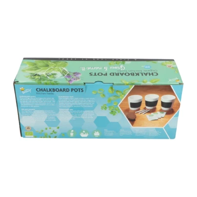 Buzzy - Pěstební sada BIO bylinek s květináči - Pieterpik - 1 ks