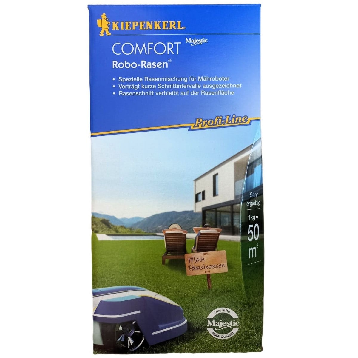 Trávník Comfort pro robotické sekačky - osivo Kiepenkerl - 1 kg