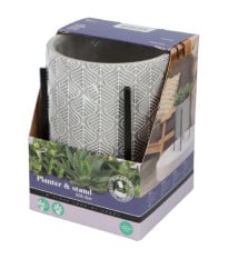Pěstební sada Aloe Vera s květináčem Buzzy House Plants
