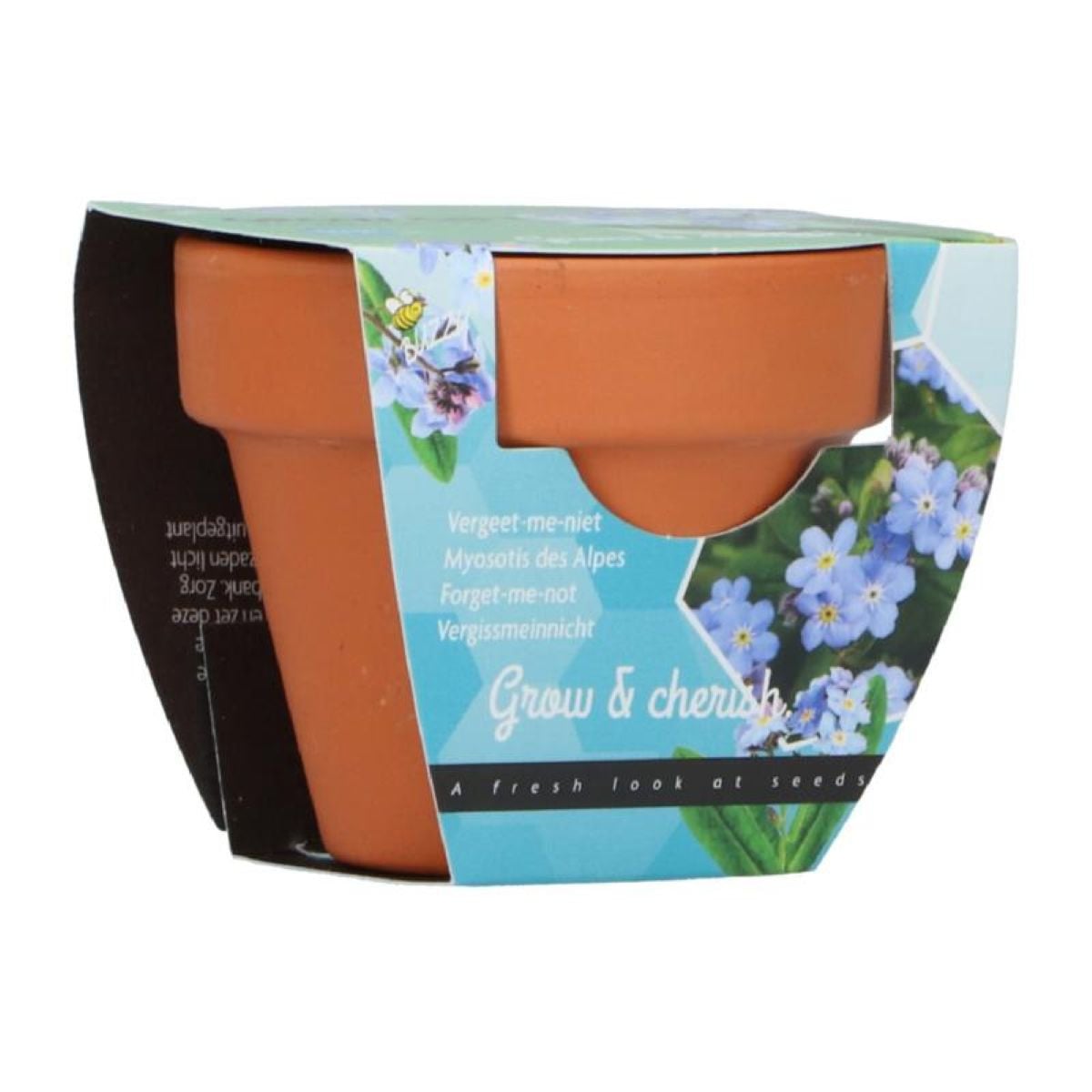 Pěstitelská mini sada pomněnky – Buzzy Grow Gift – Pieterpik