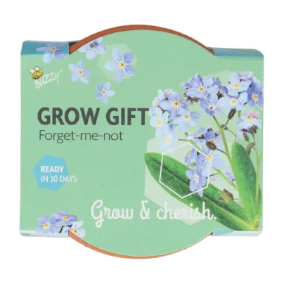 Pěstitelská mini sada pomněnky – Buzzy Grow Gift – Pieterpik