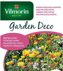 Vilmorin - Barevná směs květin přitahujících ptáky - semena - 8 g