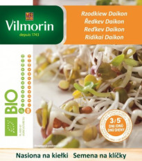 BIO ředkev Daikon - bio semena ředkve na klíčky - 10 g