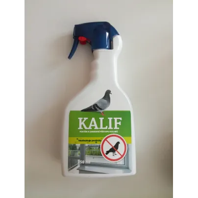 Postřik zamezující usedání holubů a jiných ptáků - Kalif - 450 ml