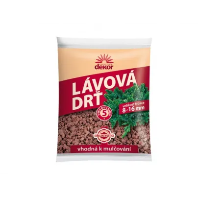 Lávová drť - dekorační - Forestina - 5 l