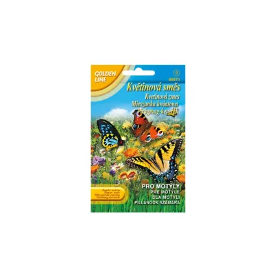 Květinová směs pro motýly - osivo Golden Line - 3,75 g