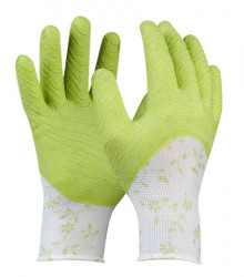 Pracovní rukavice Flower Green - dámské - 1 pár