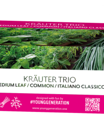 Pěstební sada na pěstování bylinek včetně pozinkovanéhokvětináče - 1 ks