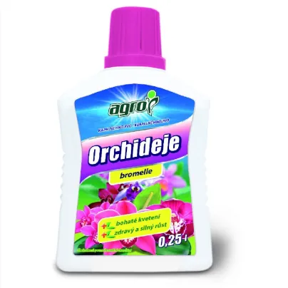 Agro - hnojivo na orchideje a bromélie - 250 ml