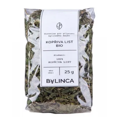 Kopřiva list BIO - Urtica dioica - bylinkové čaje - 25 g