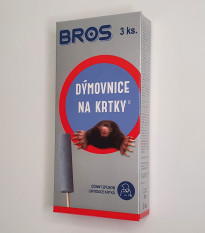 Dýmovnice na krtky - Bros - 3 ks