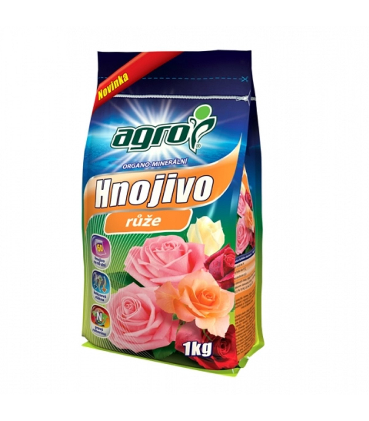 Organo-minerální hnojivo pro růže - Agro - 1 kg